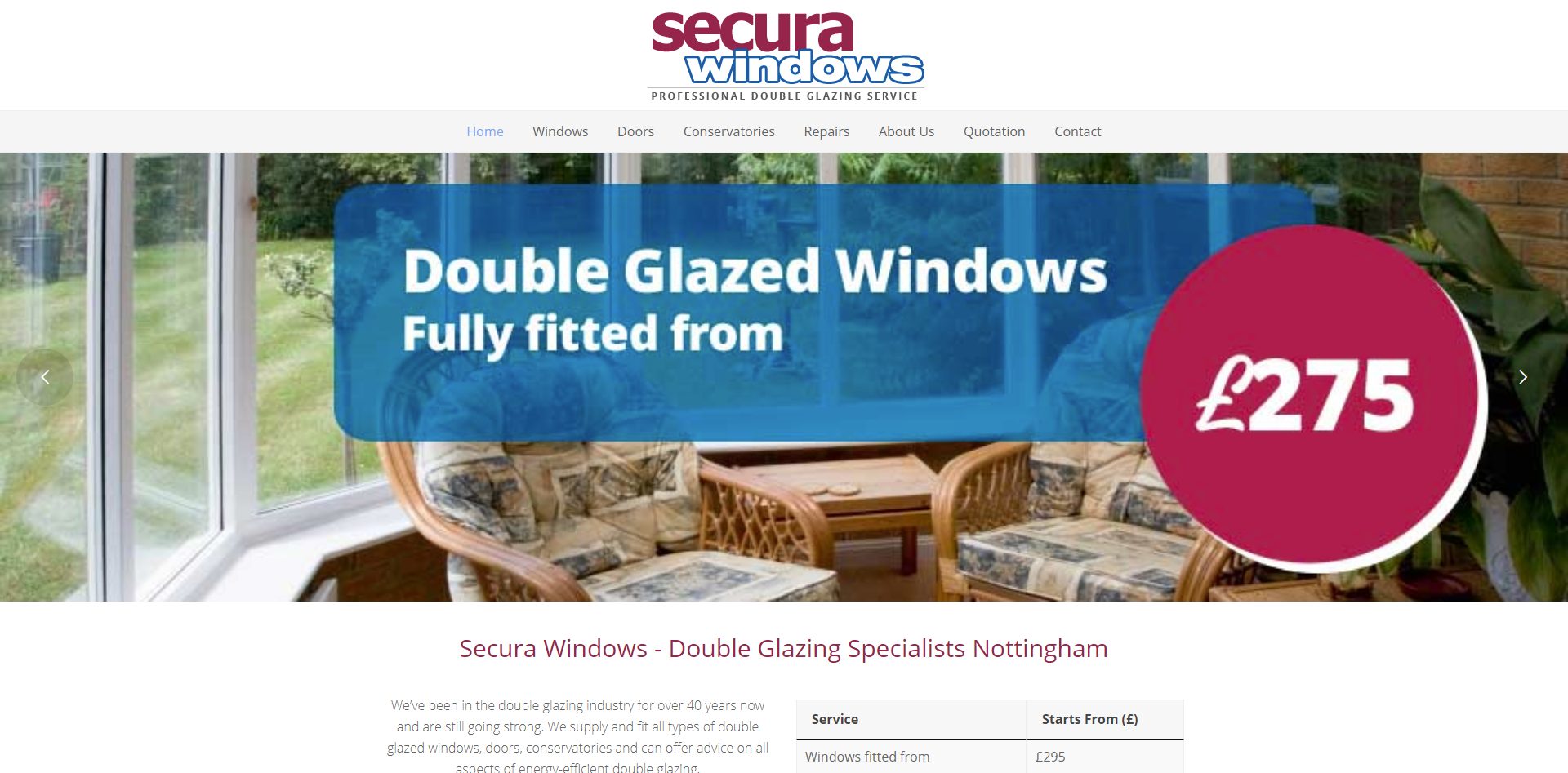 Double Glazed Windows - UPVC Glazing & Doors Nottingham