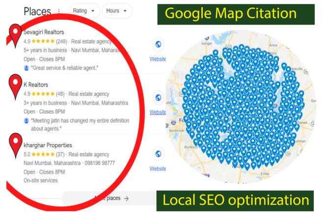 Manual 1500 google maps citations for local SEO optimization rank GMB for $10, freelancer SEO BEST SELLER (SeoBestSeller) – Kwork