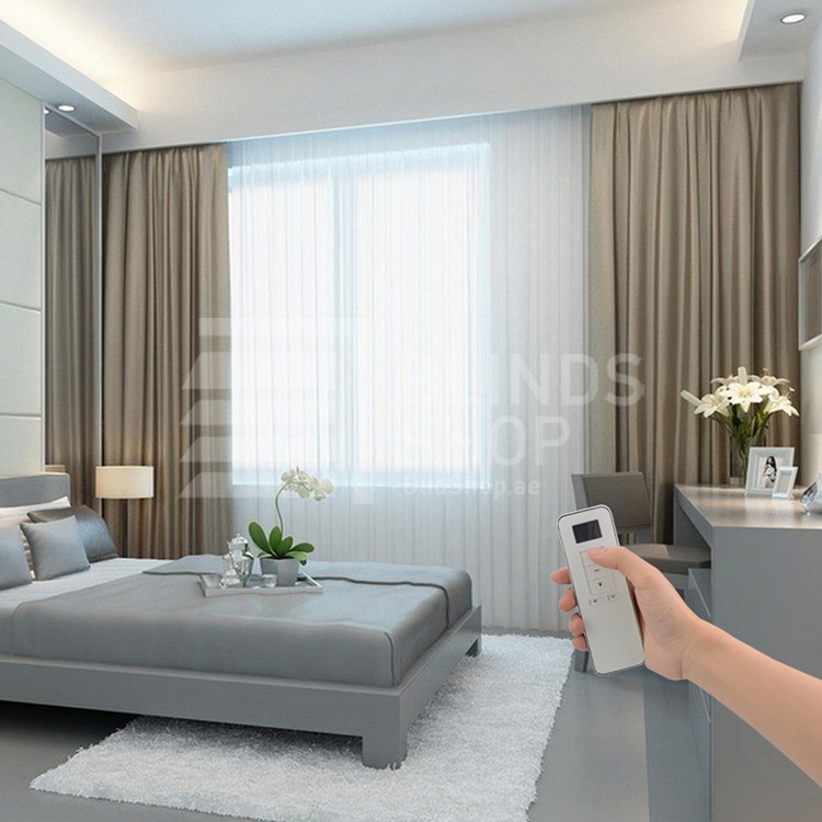 Buy Latest Motorized Curtains Dubai & Abu Dhabi - Exclusive Offer 30% Off