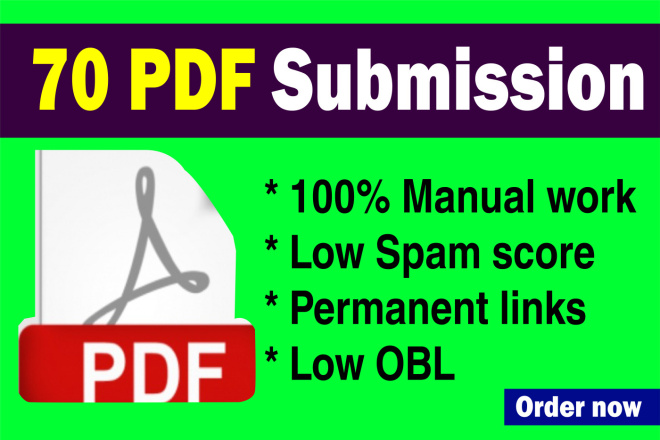 70 PDF Submission to high da document sharing sites permanent backlink for $10, freelancer SEO BEST SELLER (SeoBestSeller) – Kwork