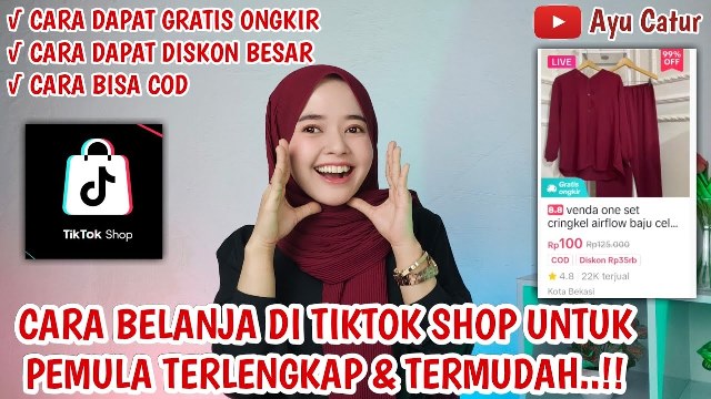 2 Cara Belanja di Tiktok Shop: COD dan Gratis Ongkir