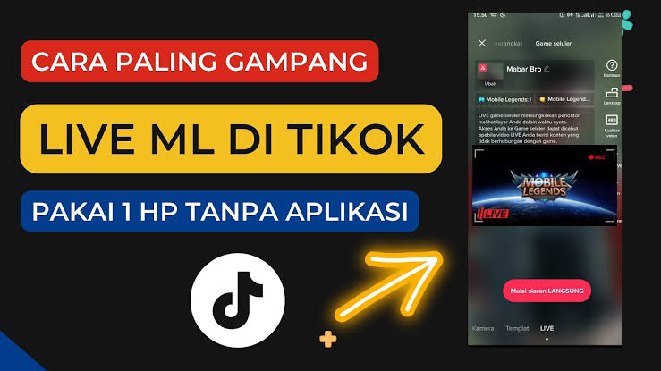 2 Cara Live Mobile Legend di TikTok: Tanpa 1000 Followers