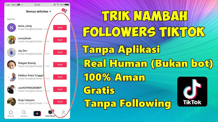 9 Cara Menaikan Follower TikTok Gratis dan Paling Aman