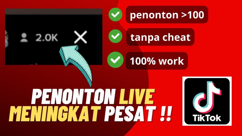 Cara Agar Penonton Live Tiktok Banyak, GRATIS Tanpa Beli Viewers!