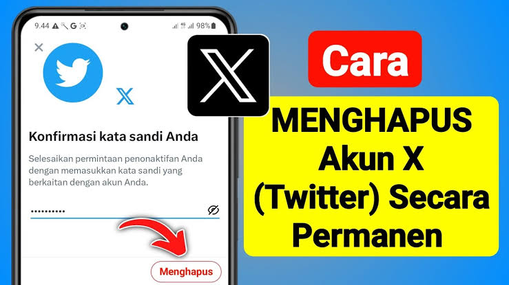 Cara Delete Akun Twitter Secara Permanen Lewat Web dan Aplikasi