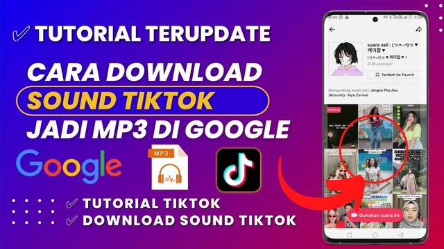 4 Cara Download Sound di Tiktok Jadi MP3 Paling Gampang