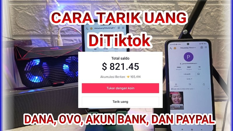 Cara Ambil Gaji Tiktok Langsung Cair ke Rekeningmu!