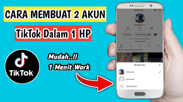 4 Cara Menambah Akun TikTok di Aplikasi HP yang Sama