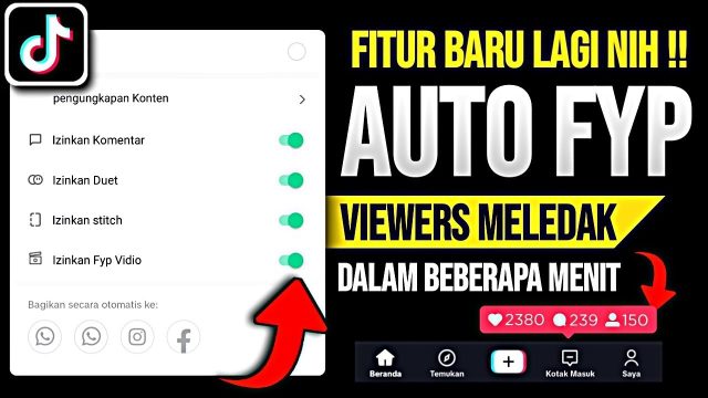 6+ Cara FYP di Tiktok Tanpa Hashtag (Rahasia) Banjir Penonton