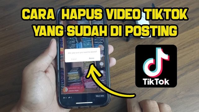 5 Cara Hapus Video di Tiktok Sendiri Sekaligus Secara Bersamaan