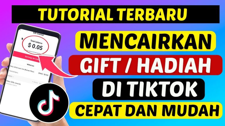 Cara Mencairkan Gift TikTok (Paling Baru) Jadi Uang Tunai Rupiah