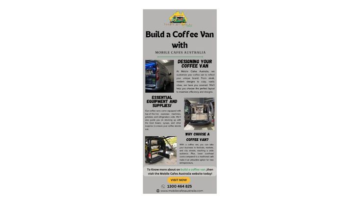 Build a Coffee Van to Start Your Own Coffee Business  | Mobile Cafes Australia