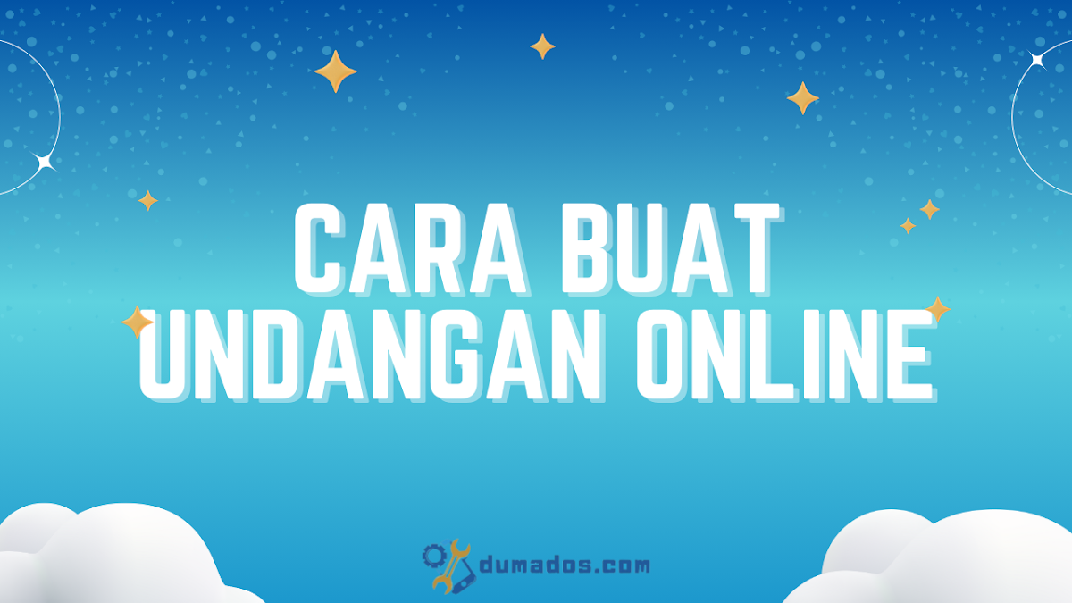 Cara Buat Undangan Online (Website) Gratis Lewat HP