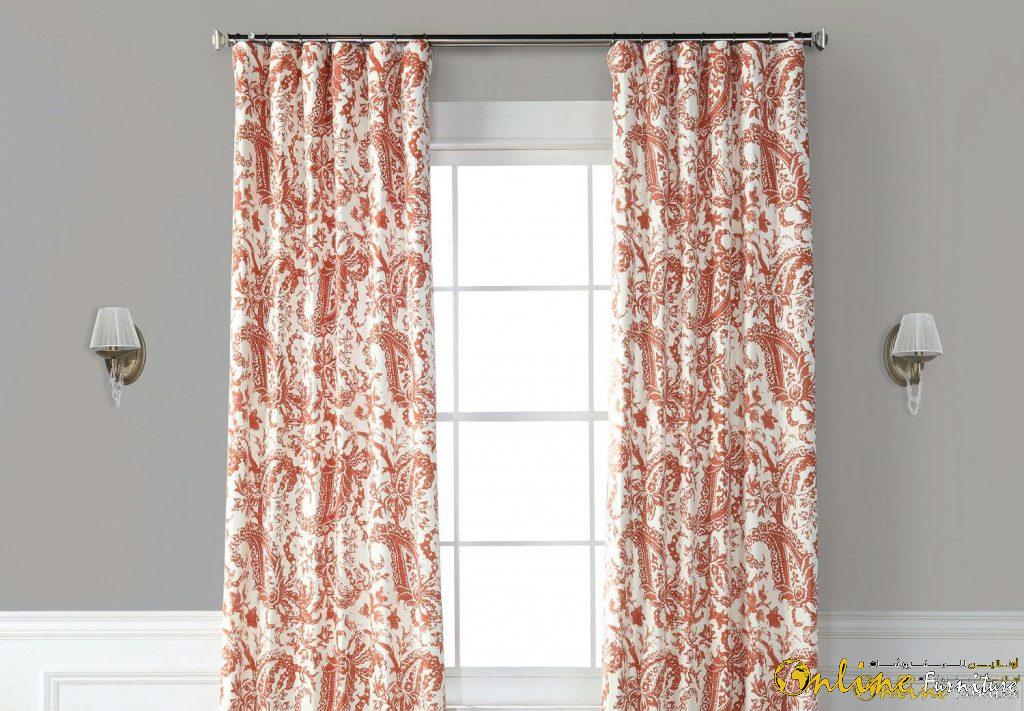 Cotton Curtains | Floral & Block Print Window Curtain | Sale