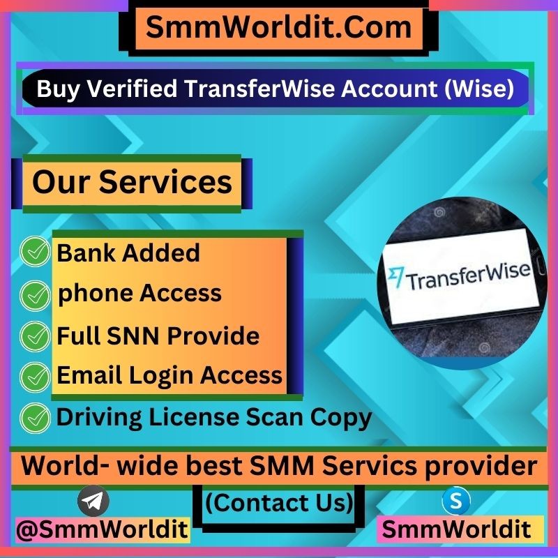 Buy Verified TransferWise Account Profile Picture